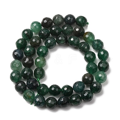 Natural Fuchsite Beads Strands GG-CBADA9D-A01-8mm-1