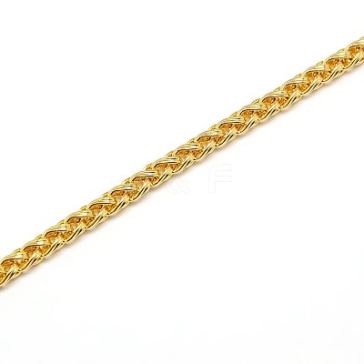 304 Stainless Steel Wheat Chain Necklace Making X-STAS-A028-N005G-1