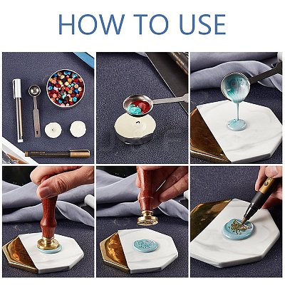 Sealing Wax Particles for Retro Seal Stamp DIY-CP0003-48B-1