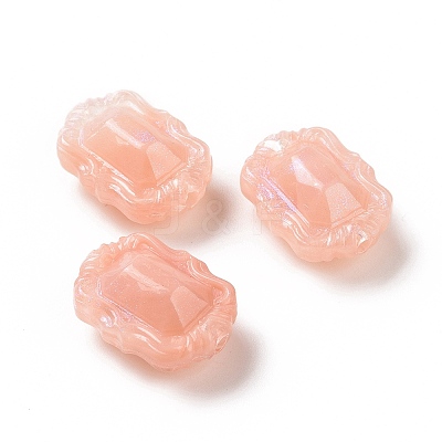 Opaque Acrylic Beads OACR-E015-07C-1