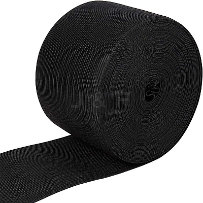 Flat Elastic Rubber Cord/Band OCOR-WH0032-38C-01-1