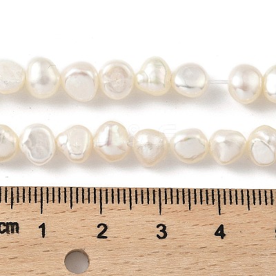 Natural Cultured Freshwater Pearl Beads Strands PEAR-A006-07B-1