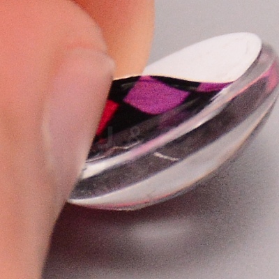 Glass Cabochons GGLA-WH0029-07F-1