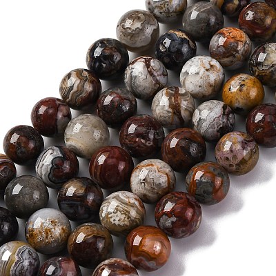 Natural Mexico Crazy Agate Beads Strands G-L615-A01-04-1