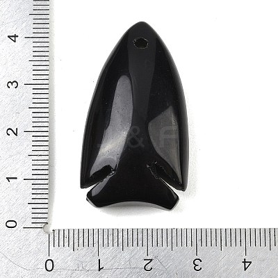 Natural Obsidian Pendants GG-CBA7FE3-01G-1