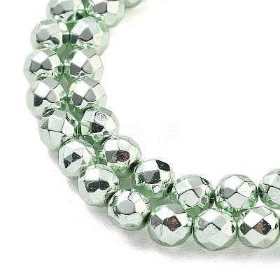 Electroplated Synthetic Non-magnetic Hematite Beads Strands G-B132-B01-01D-1