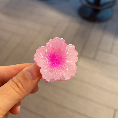 Flower Plastic Claw Hair Clips PW-WG3FA62-32-1