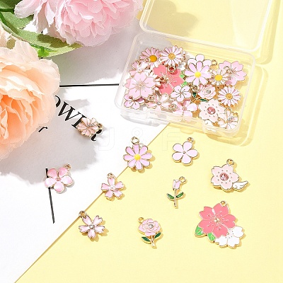 Alloy Enamel Pendants FIND-FS0003-97-1