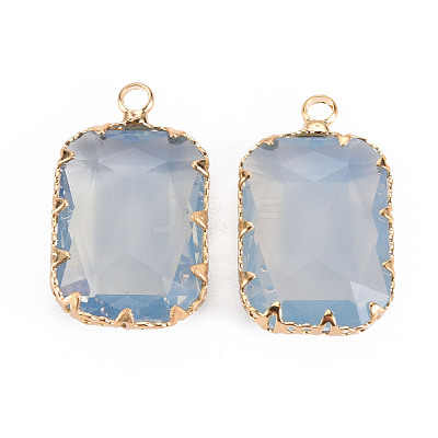 Transparent Glass Pendants GLAA-S193-005-A03-1