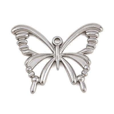 304 Stainless Steel Pendants STAS-E523-01A-P-1