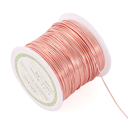 Round Copper Beading Wire for Jewelry Making YS-TAC0004-0.8mm-04-1