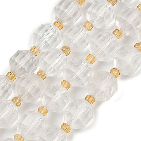 Grade A Natural Quartz Crystal Beads Strands G-K303-A11-12mm-1