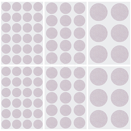 198Pcs 3 Styles Round Felt Furniture Pads AJEW-GF0013-26B-1