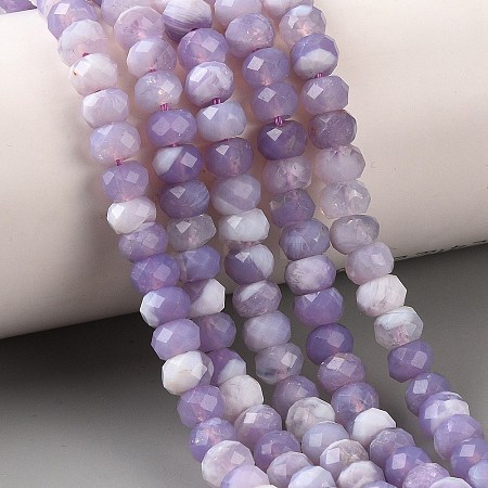 Natural Lavender Amethyst Beads Strands G-K376-E05-4x6mm-1
