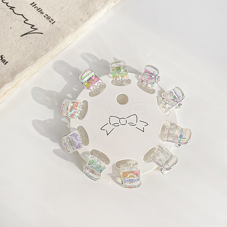 Mini Plastic Claw Hair Clips LS-PW-WGD78D8-07-1