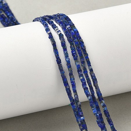 Natural Lapis Lazuli Beads Strands G-G271-G07-1x1.5mm-1