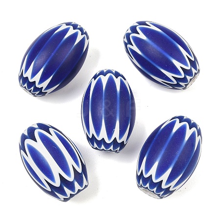 Handmade Millefiori Glass Beads GL-CBAAE72-01B-03-1