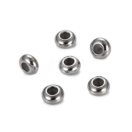 304 Stainless Steel Beads STAS-S103-18B-P-1