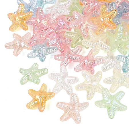 Transparent Acrylic Beads AC-N166-01-1
