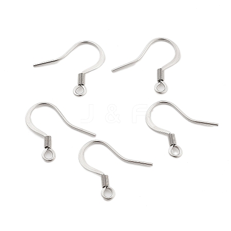 304 Stainless Steel French Earring Hooks STAS-F227-24-24-P-1