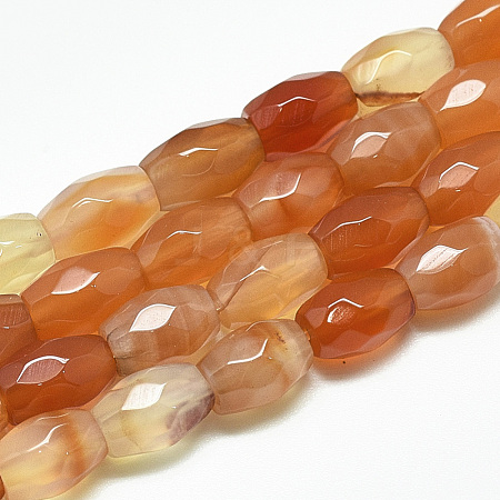 Natural Carnelian Beads Strands G-S357-A09-1