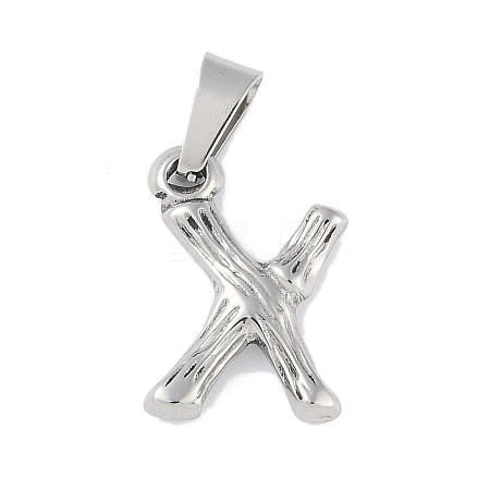 Non-Tarnish 304 Stainless Steel Pendants STAS-F235-01P-X-1