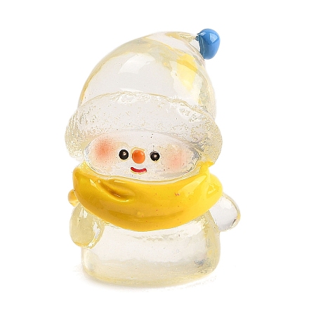 Christmas Resin Figurine Statues for Home Office Desktop Decoration DJEW-M017-01C-1