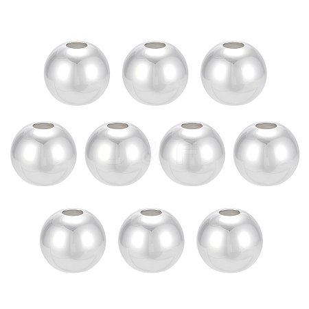 10Pcs 925 Sterling Silver Beads STER-PH0004-57-1