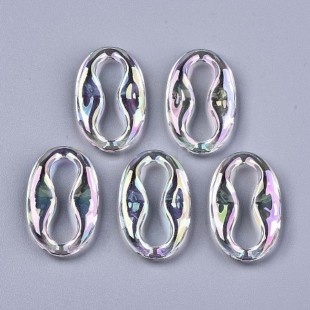 Transparent Acrylic Linkings Rings LS-PACR-N010-027-1