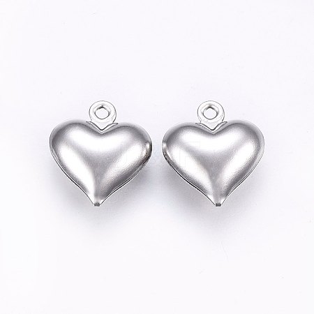 Tarnish Resistant 304 Stainless Steel Charms X-STAS-E438-19P-1