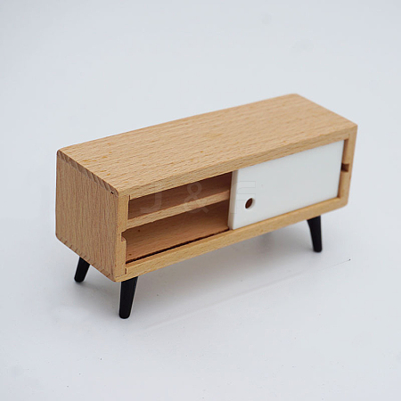 Wood Miniature Furniture Display Decorations MIMO-PW0003-061C-1