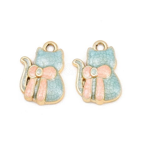 Alloy Enamel Pendants AL-CBA4E99-01G-D-1