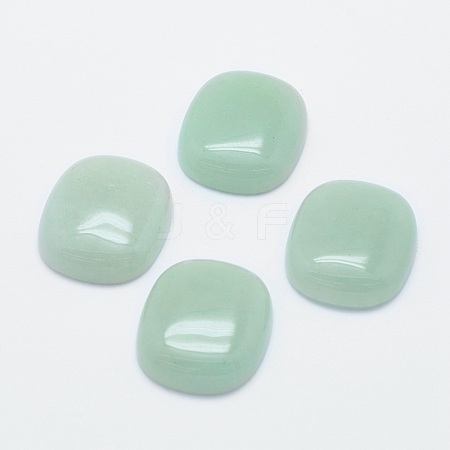 Natural Green Aventurine Cabochons G-G759-U01-1