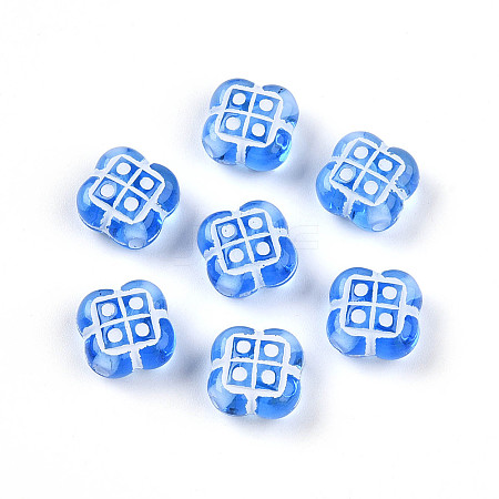 Transparent Acrylic Beads TACR-T028-48-1