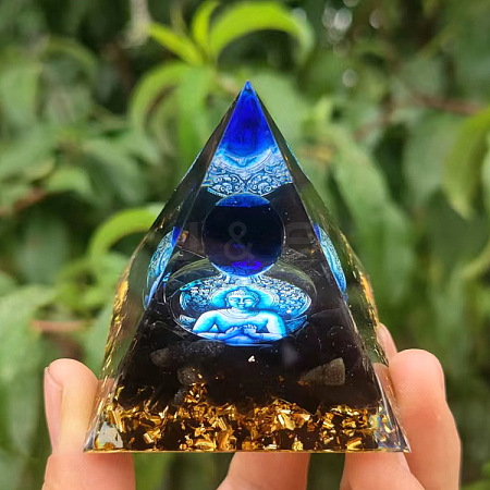 Orgonite Pyramid Resin Energy Generators PW-WG88347-01-1