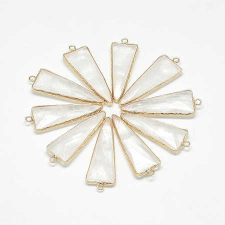 Natural Quartz Crystal Pendants X-G-Q494-57A-1