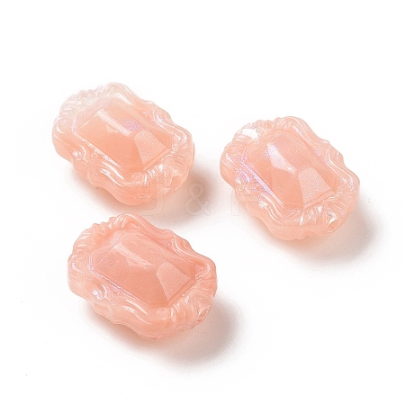 Opaque Acrylic Beads OACR-E015-07C-1