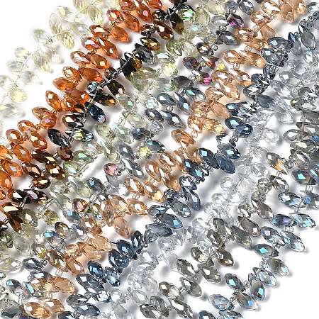 Opaque Solid Color Glass Bead Strands GLAA-D022-05-1