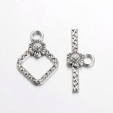 Tibetan Style Toggle Clasps LS-TIBEB-A101564-AS-FF-1