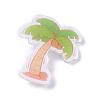 Acrylic Safety Brooches JEWB-WH0001-05-1