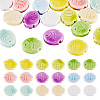 18Pcs 9 Colors Handmade Porcelain Ceramic Beads PORC-TA0001-50-2