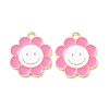 Alloy Enamel Pendants X-PALLOY-D015-07C-2