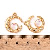 Alloy Crystal Rhinestone Pendants ALRI-M021-08D-3