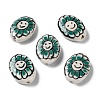 Handmade Porcelain Beads PORC-G011-04G-1