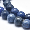 Natural Dumortierite Quartz Bead Strands X1-G-I224-01-6mm-3