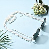 Eyeglasses Chains X-AJEW-EH00076-07-4