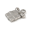 Non-Tarnish 304 Stainless Steel Pendants STAS-N103-103P-2