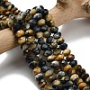 Natural Tiger Eye Beads Strands G-Z111-A02-03-1