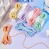 30M 6 Colors Polyester Elastic Cords EC-TA0001-07C-6