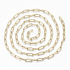 PVD Vacuum Plating 304 Stainless Steel Paperclip Chains X-CHS-S006-JN957-2-01-2